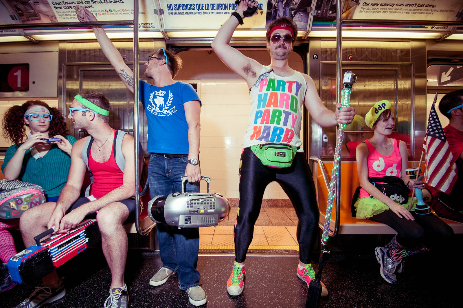 Subway Craze - Decentralized Dance Party NYC 